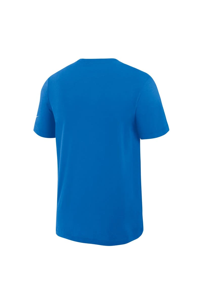 Nike Men's Nike Blue Detroit Lions Primetime Slub Dri-FIT T-Shirt, Alternate, color, Blue