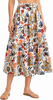 Change of Scenery Joanna Tiered Maxi Skirt