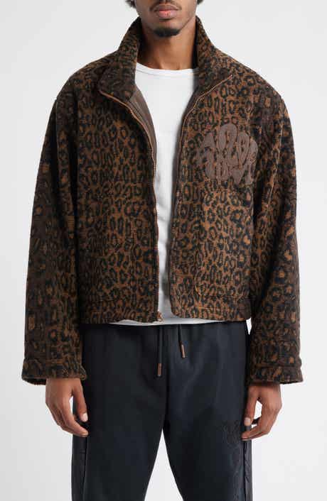 HONOR THE GIFT Cheetah High Pile Fleece Jacket