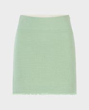 Really Wild Clothing Gabrielle Wool Boucle Skirt