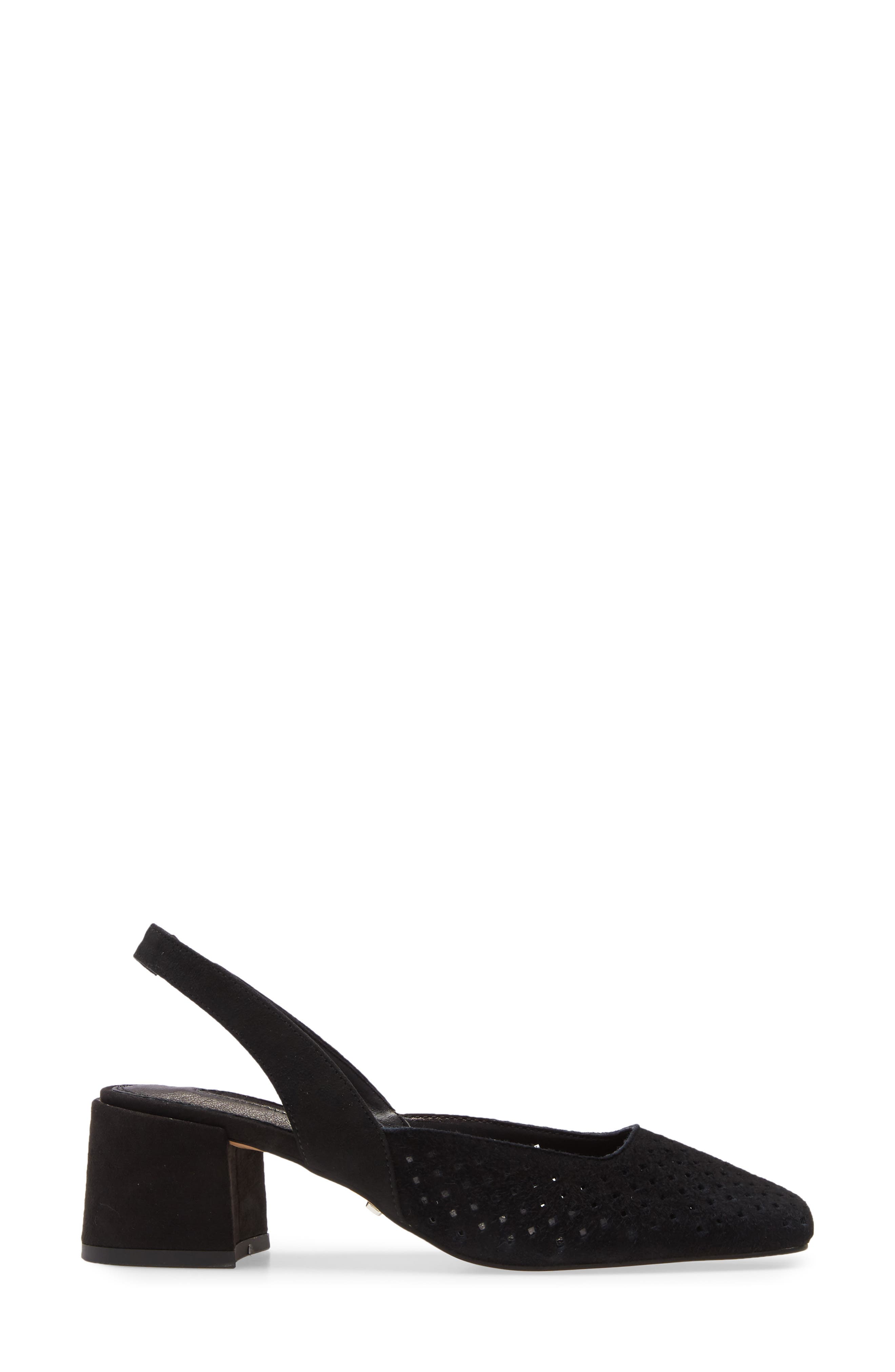 Topshop Joss Perforated Slingback Pump, Alternate, color, 