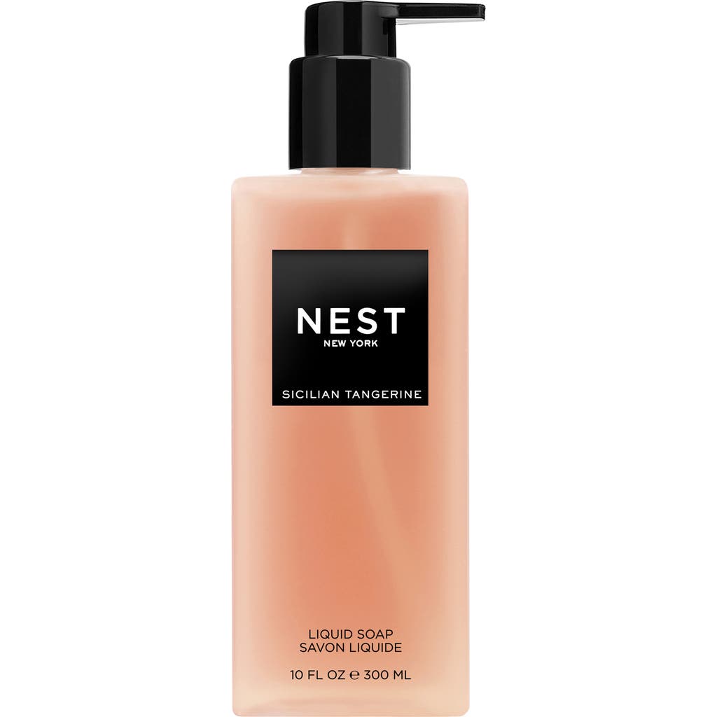 Nest New York Sicilian Tangerine Liquid Hand Soap In Transparent