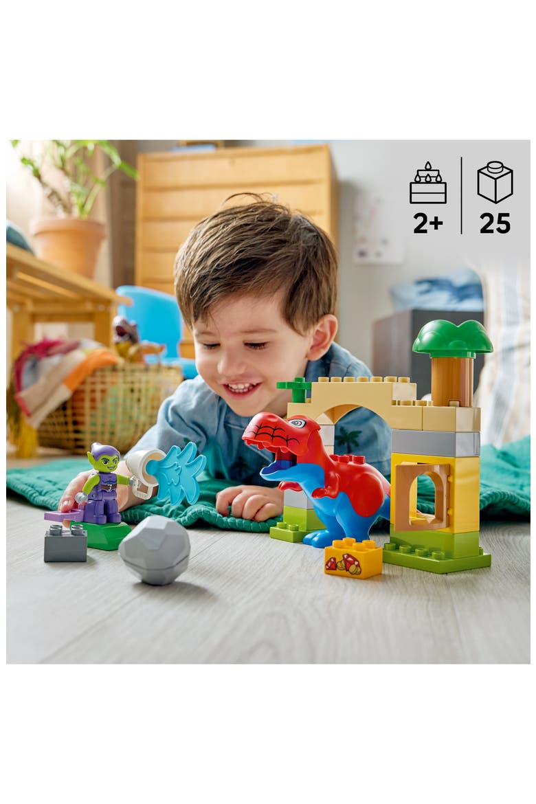 2+ Dinosaur Spidey-Rex vs. Green Goblin Building Set - 10463, Alternate, color, MULTI
