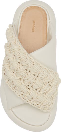 JW ANDERSON ポップコーンサンダル アイボリー/ホワイト JW ANDERSON ポップコーンサンダル アイボリー/ホワイト