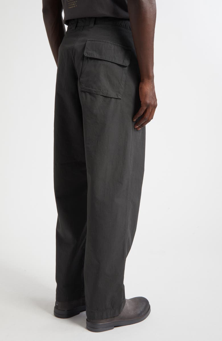 Stone Island Cotton Twill Trousers, Alternate, color, Lead Grey