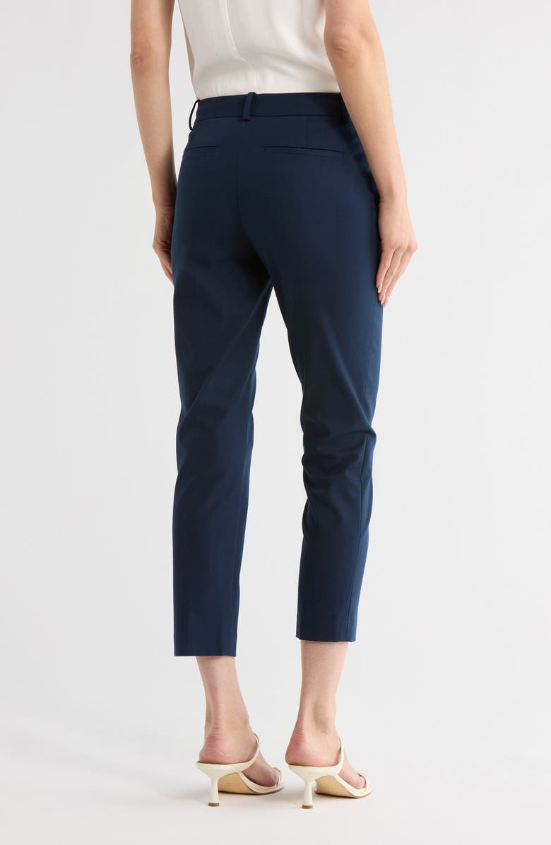 Theory Testra Wool Blend Pants, Alternate, color, Navy