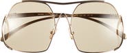 Miu Miu 57mm Square Sunglasses
