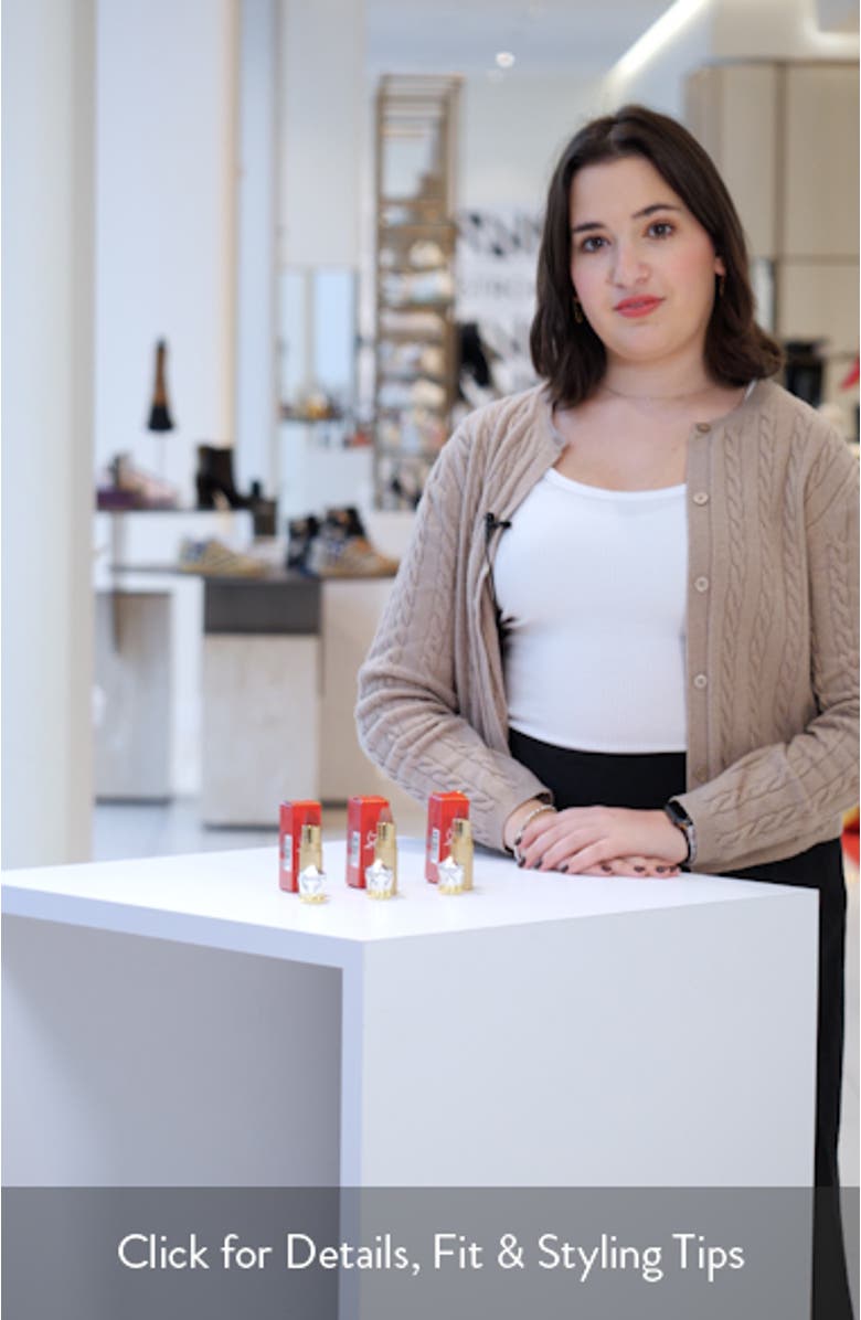 Rouge Louboutin Silky Satin On the Go Lipstick, sales video thumbnail