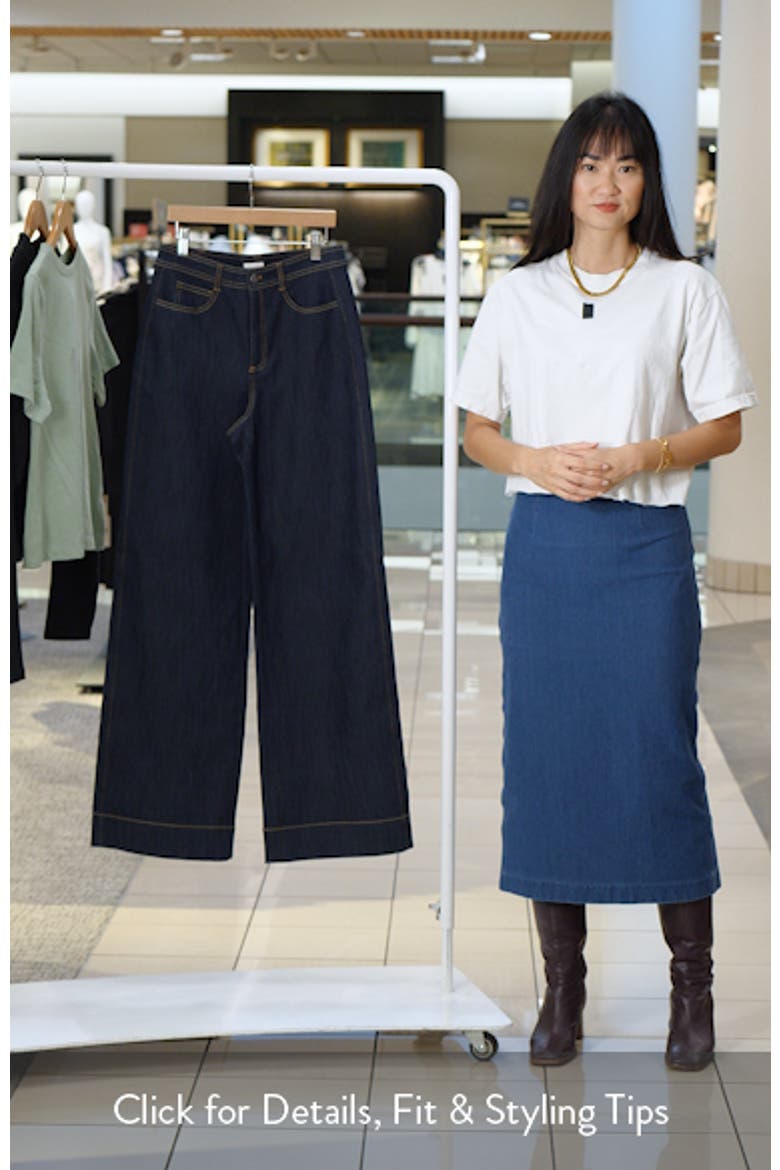 Betsy High Waist Wide Leg Jeans video