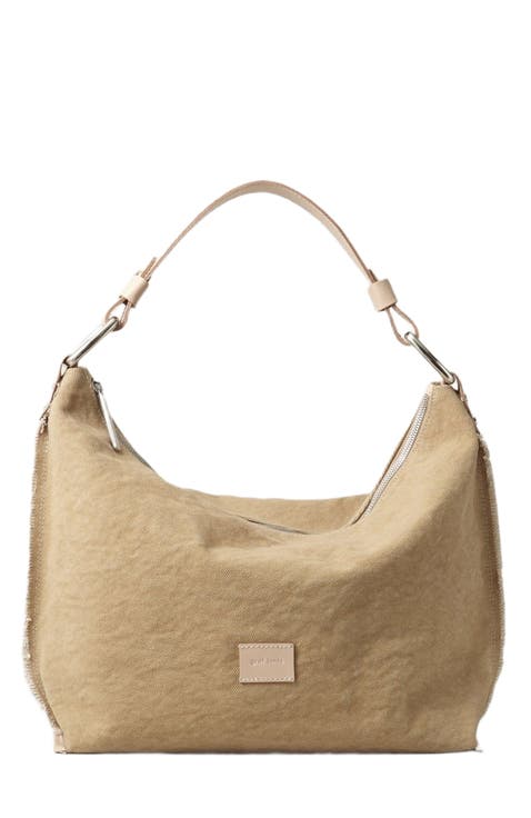 Hana Canvas Hobo Bag