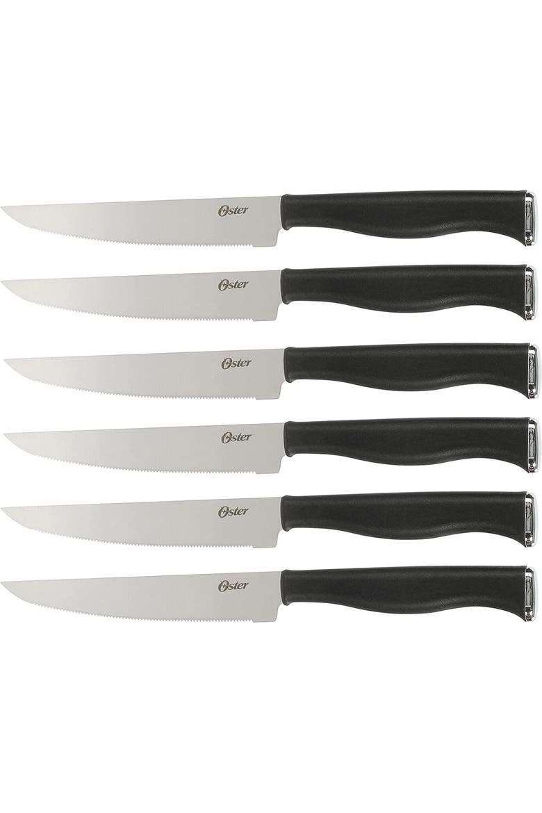 Langmore 15 Piece Stainless Steel Blade Cutlery Set, Alternate, color, Black