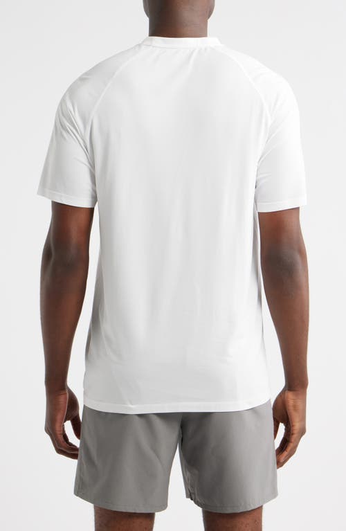 Zella Stretch Raglan T-shirt In White
