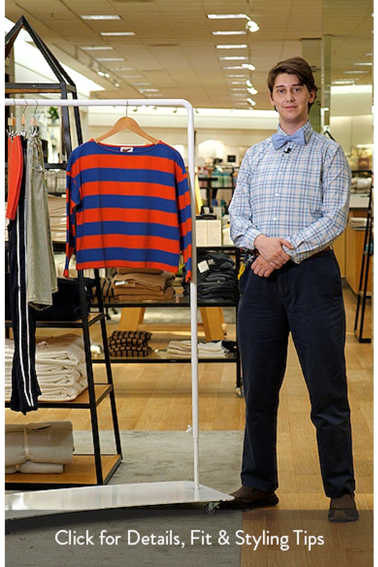 The Rugby Club Cotton Boat Neck Long Sleeve T-Shirt video
