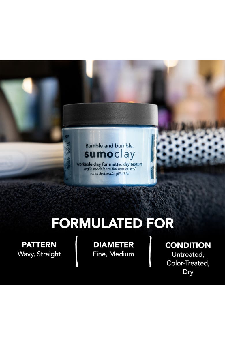 Bumble and bumble. Sumo Clay, Alternate, color, 