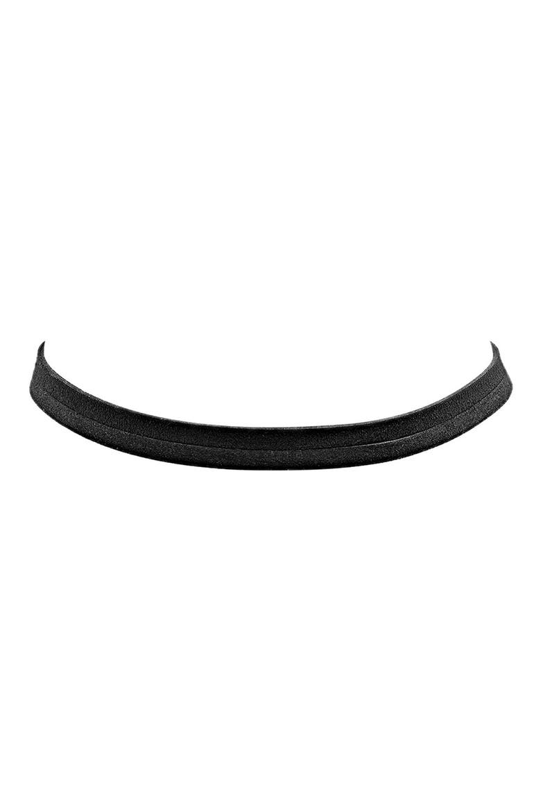 Velvet Choker Necklace, Main, color, BLACK