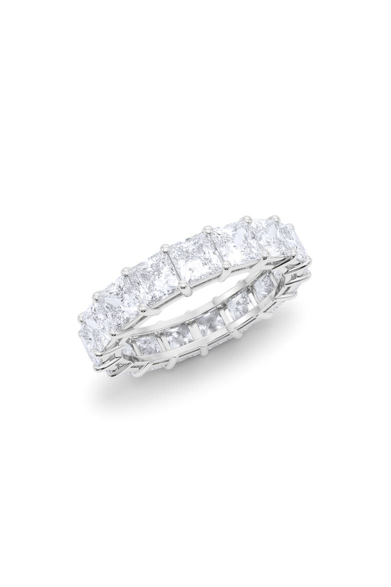 Princess Lab Created Diamond Eternity Ring video