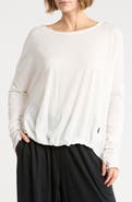 Free People Sheer Bliss High-Low Top
