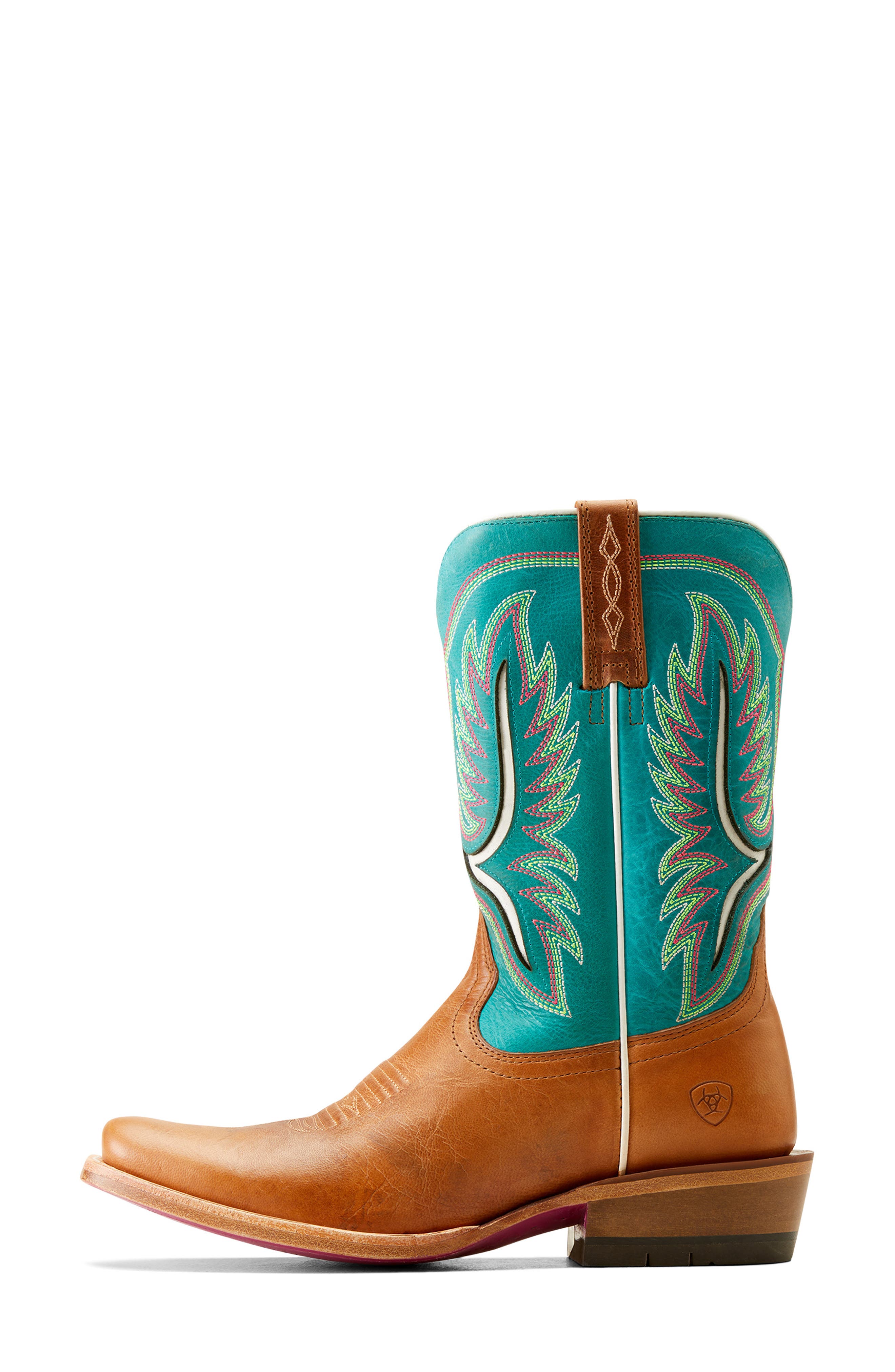 Ariat Futurity Colt Western Boot, Alternate, color, Tan/ Conte Blue