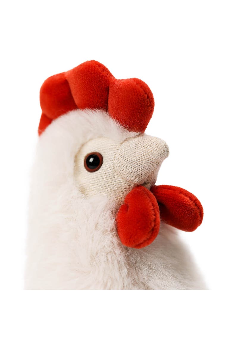 7 Inch Marshmallow Chicken Weighted Stuffed Animal, Alternate, color, Multicolored