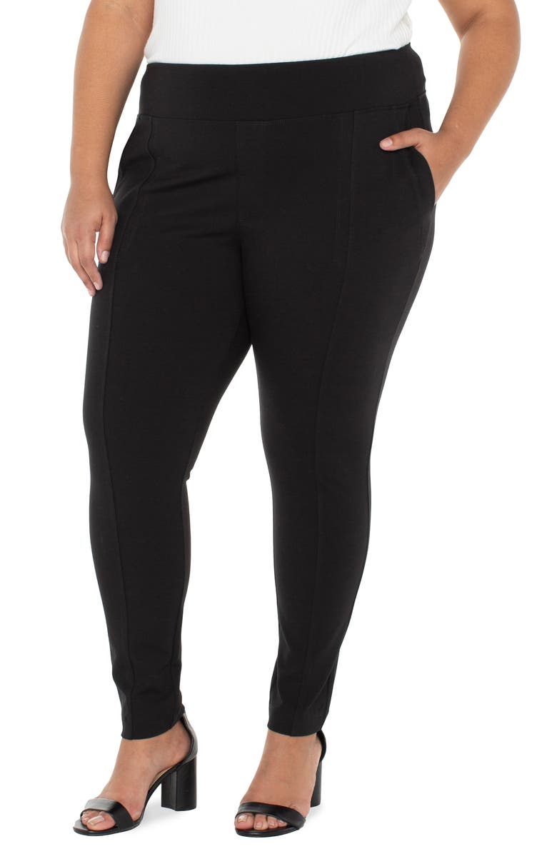 Liverpool Los Angeles Nikki Pocket Leggings, Main, color, Black