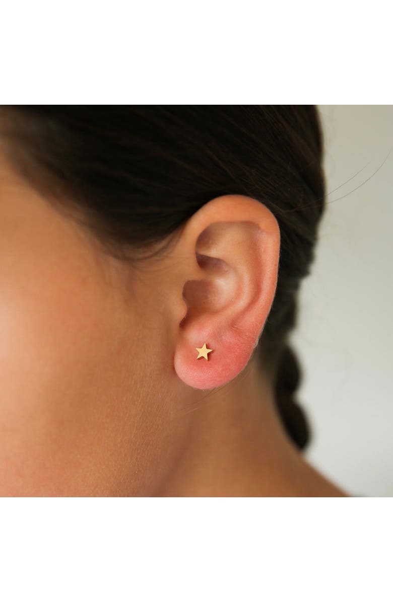 Pip Pop Star Stud Earrings, Alternate, color, Gold