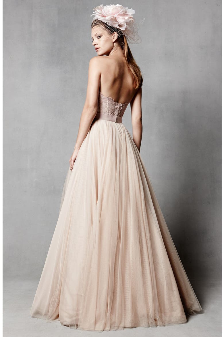 Ahsan Tulle Skirt, Alternate, color, ROSE QUARTZ/ ROSE GLOW