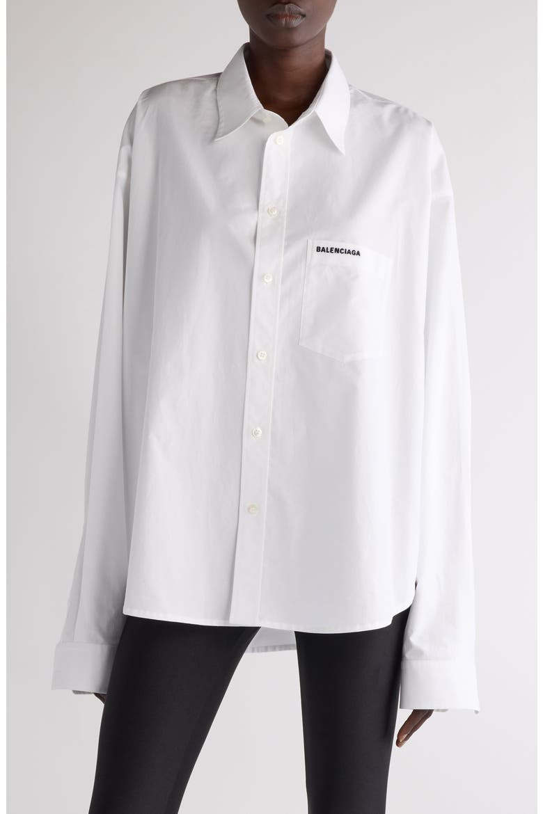 balenciaga dress shirt womens Classic shirt
