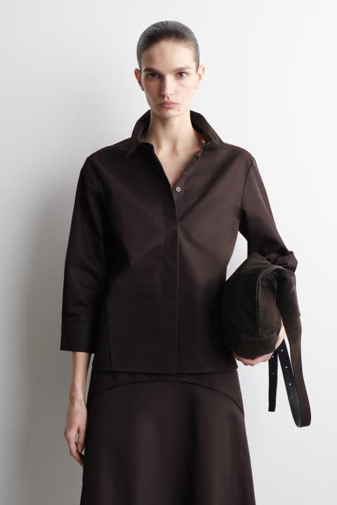 Embroidered Cotton Shirt