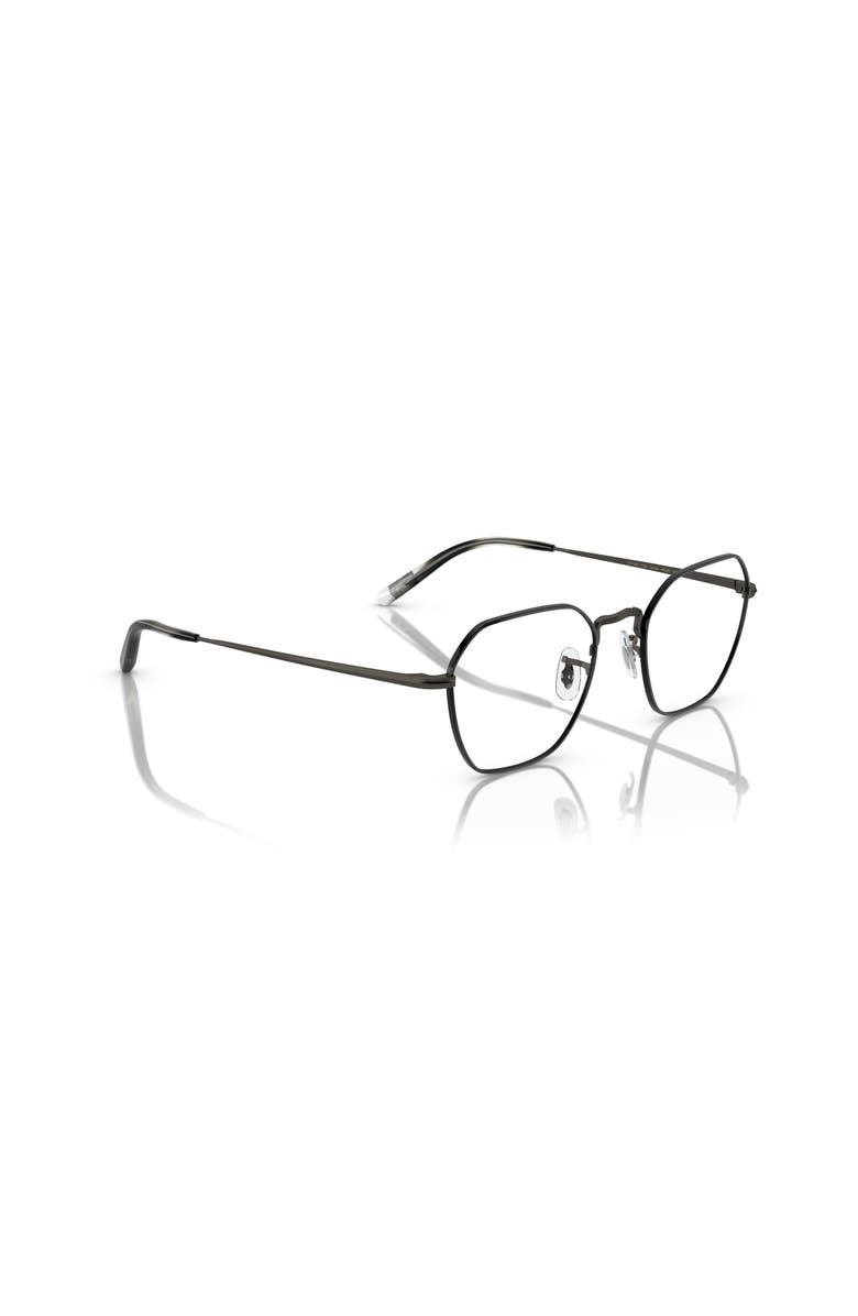 Oliver Peoples 49mm Rectangle optical glasses, Alternate, color, Grey