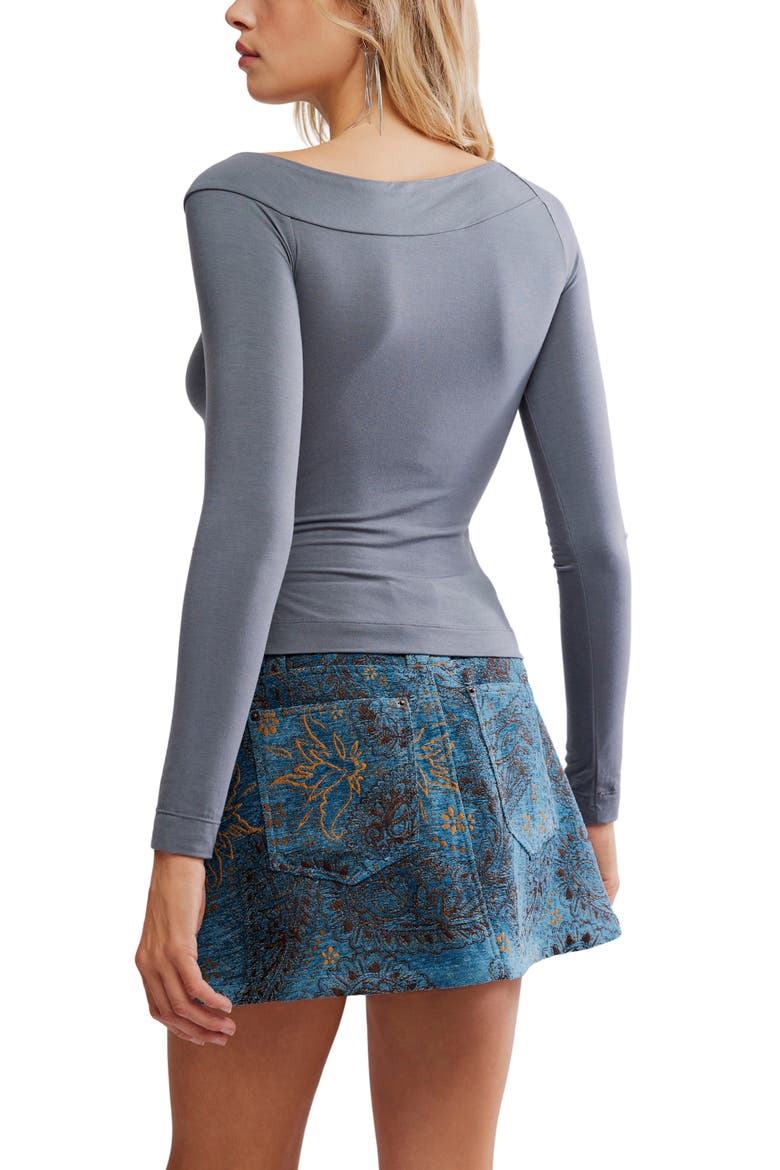 At the After Boat Neck Top, Alternate, color, LAVA SMOKE