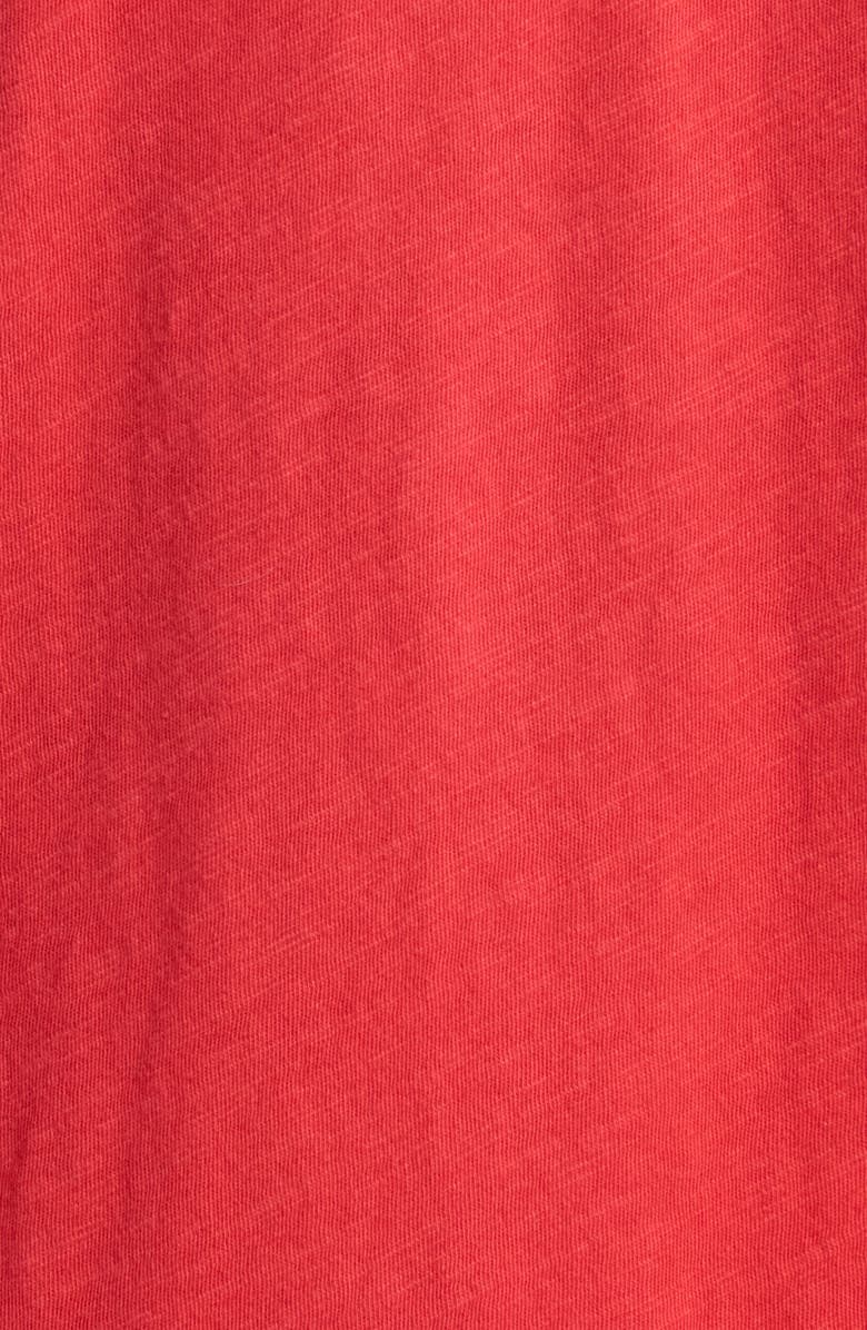 Eileen Fisher Crewneck Organic Cotton T-Shirt, Alternate, color, Grenadine