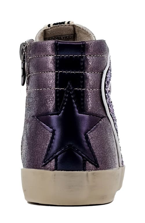 SHUSHOP SHUSHOP KIDS' ROONY HIGH TOP SNEAKER 