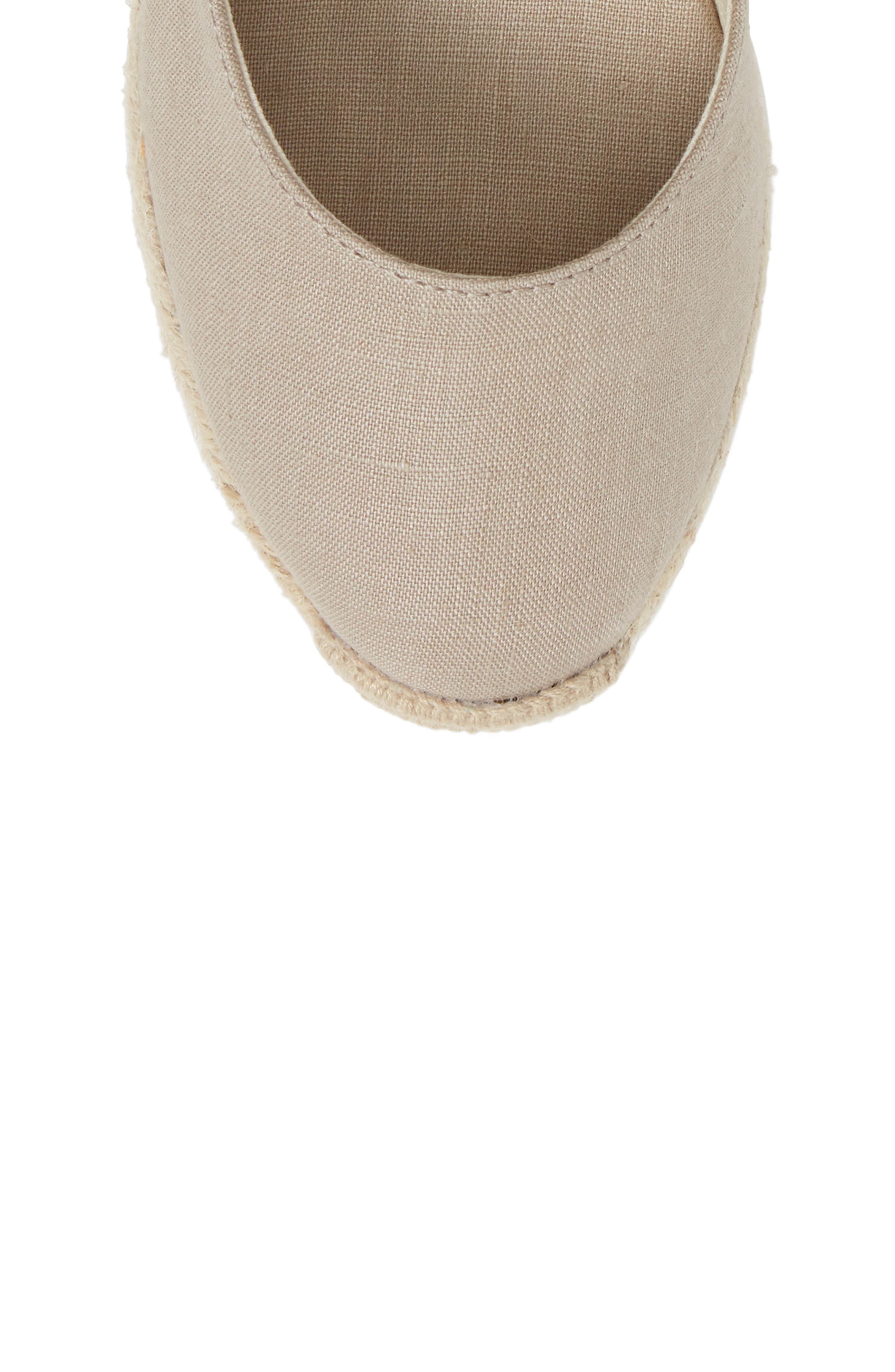 Soludos Wedge Lace-Up Espadrille Sandal, Alternate, color, 