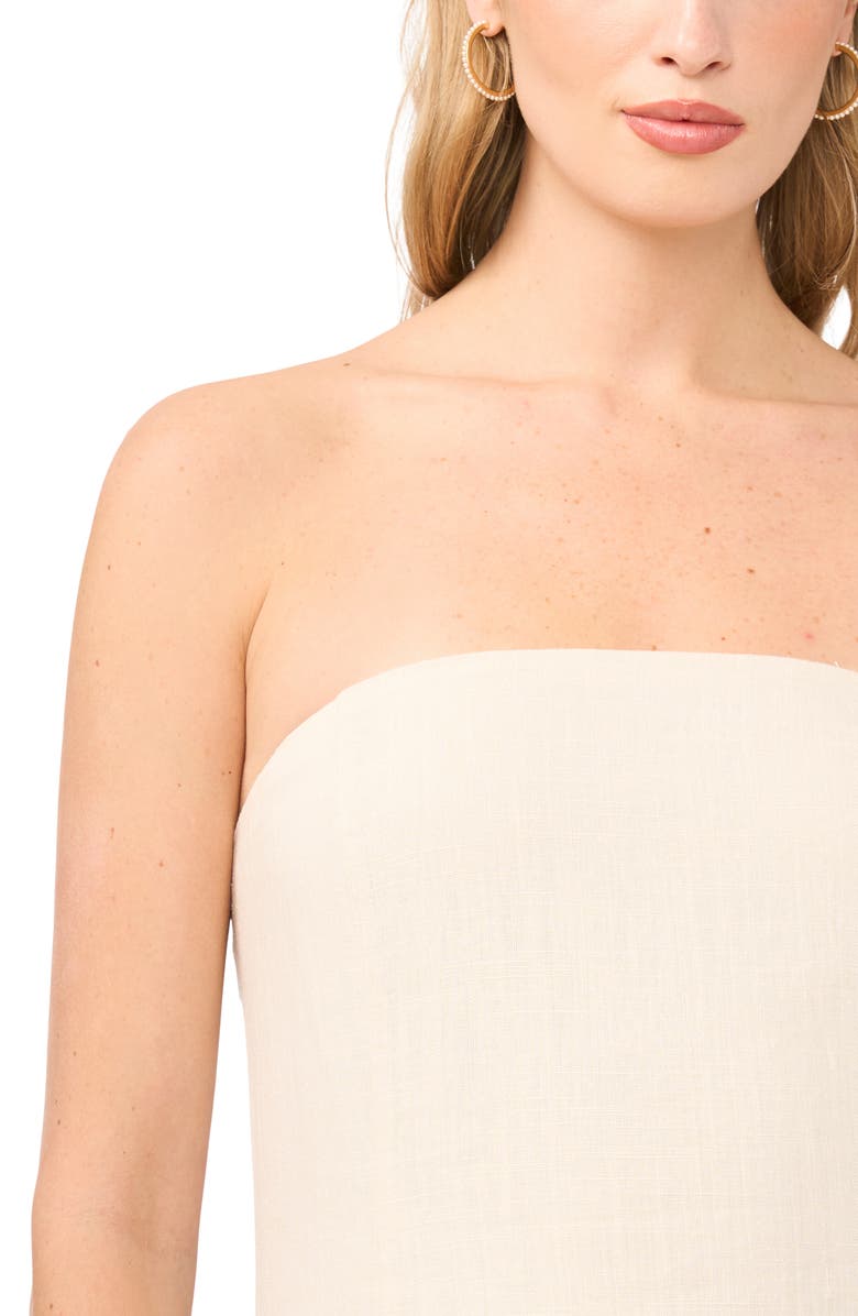 1.STATE Strapless Midi Dress, Alternate, color, Peppercorn