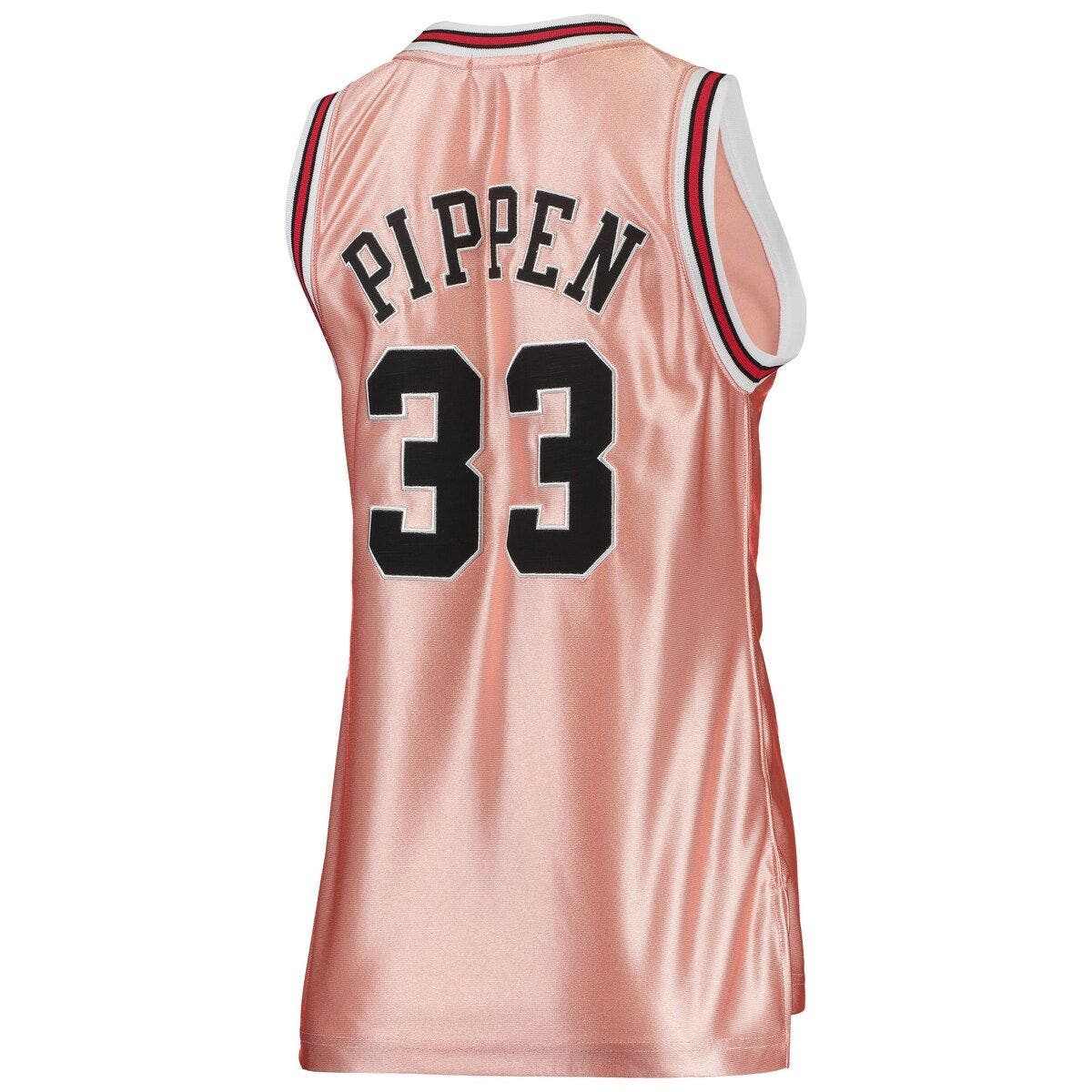 chicago bulls pink jersey
