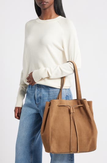 The Suede Shopper Tote