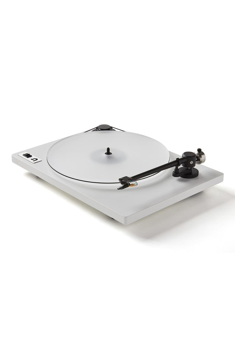 Orbit 2 Plus Turntable with Ortofon OM 5E Cartridge, Alternate, color, White