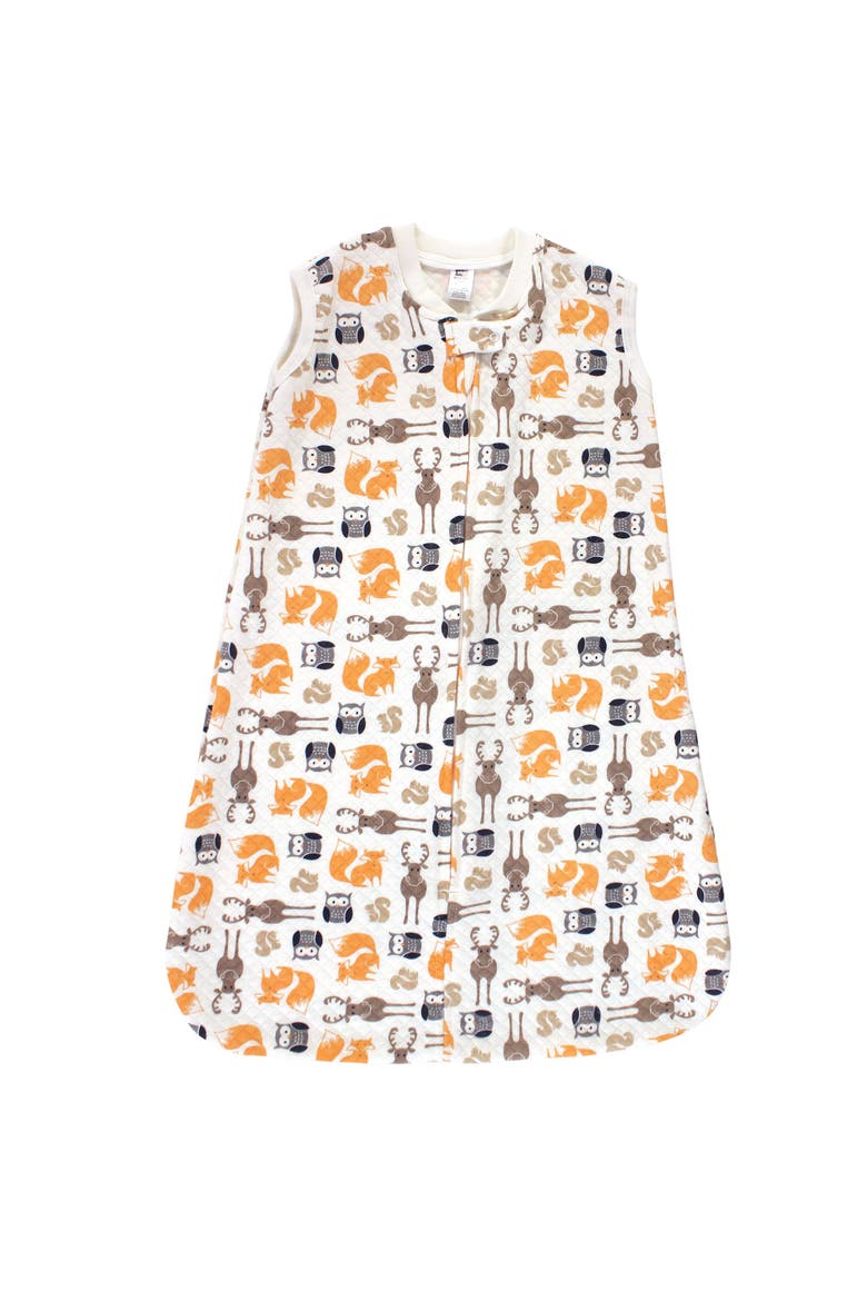 Premium Quilted Sleeveless Wearable Sleep Sack, Alternate, color, Boy Forest