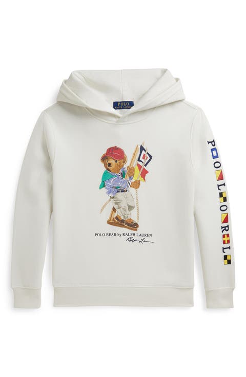 Kids' Polo Bear Fleece Pullover Hoodie (Big Kid)