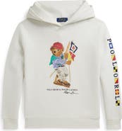 Polo Ralph Lauren Kids' Polo Bear Fleece Pullover Hoodie