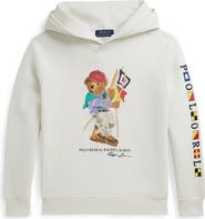 Polo Ralph Lauren Kids' Polo Bear Fleece Pullover Hoodie