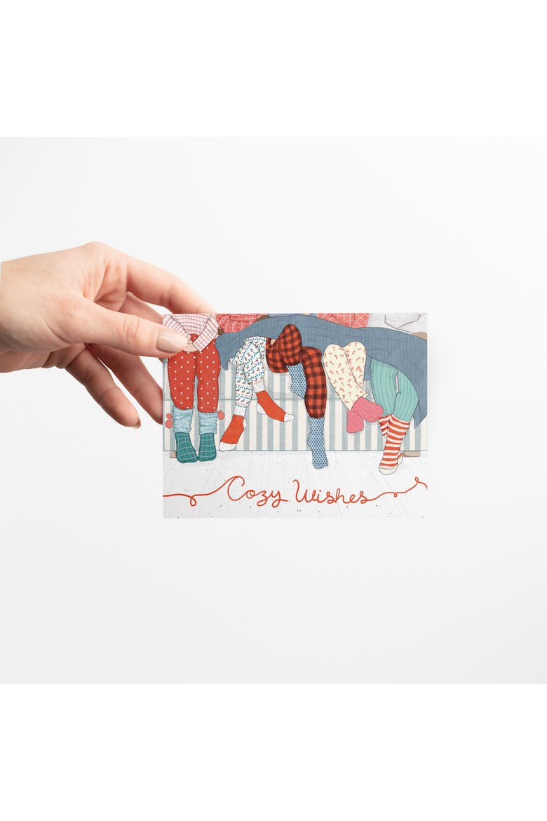 Christmas Mug, Cozy Wishes, Christmas Cat Winter/Holiday/Christmas Greeting Card Pack Sets, Alternate, color, Multi-Pack