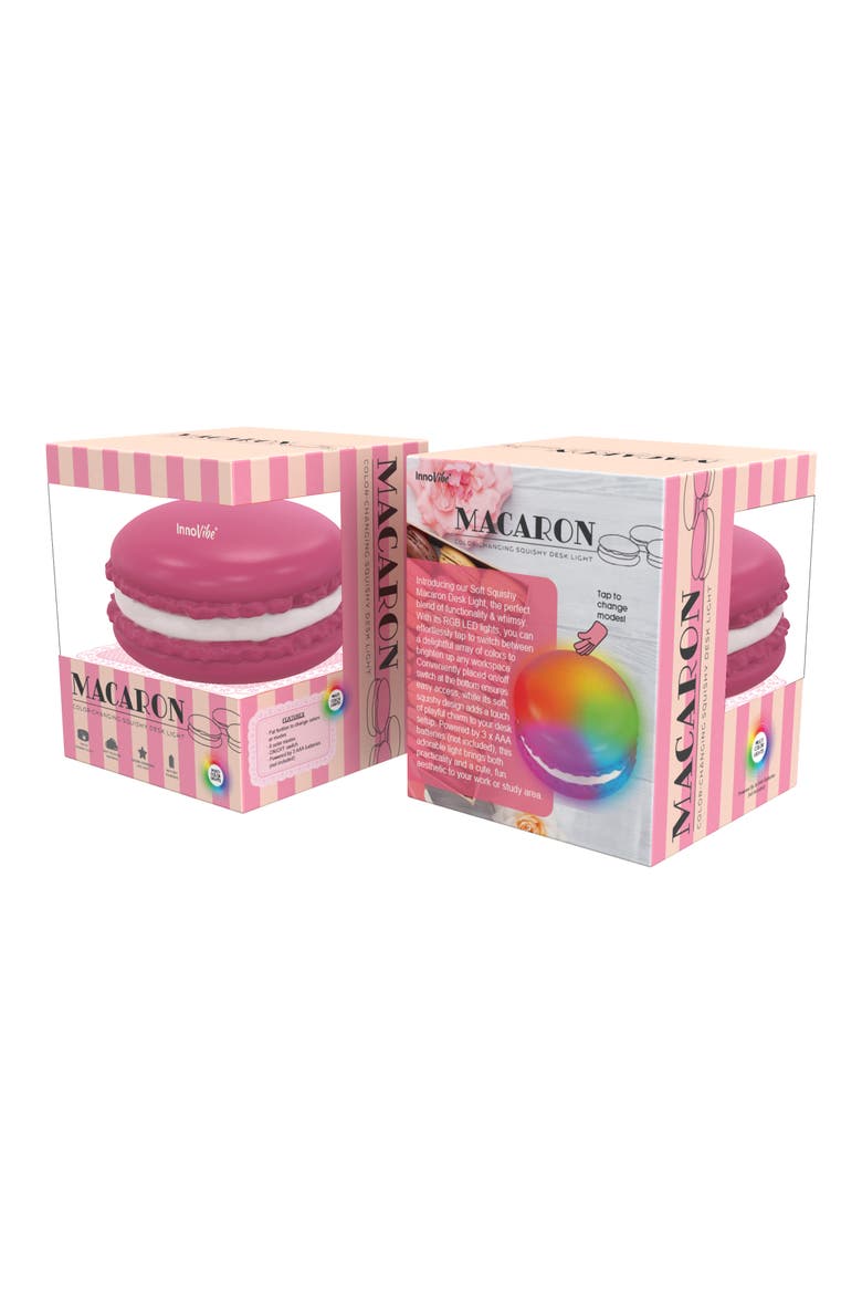 Macaron Squishy Light, Alternate, color, PINK WHITE