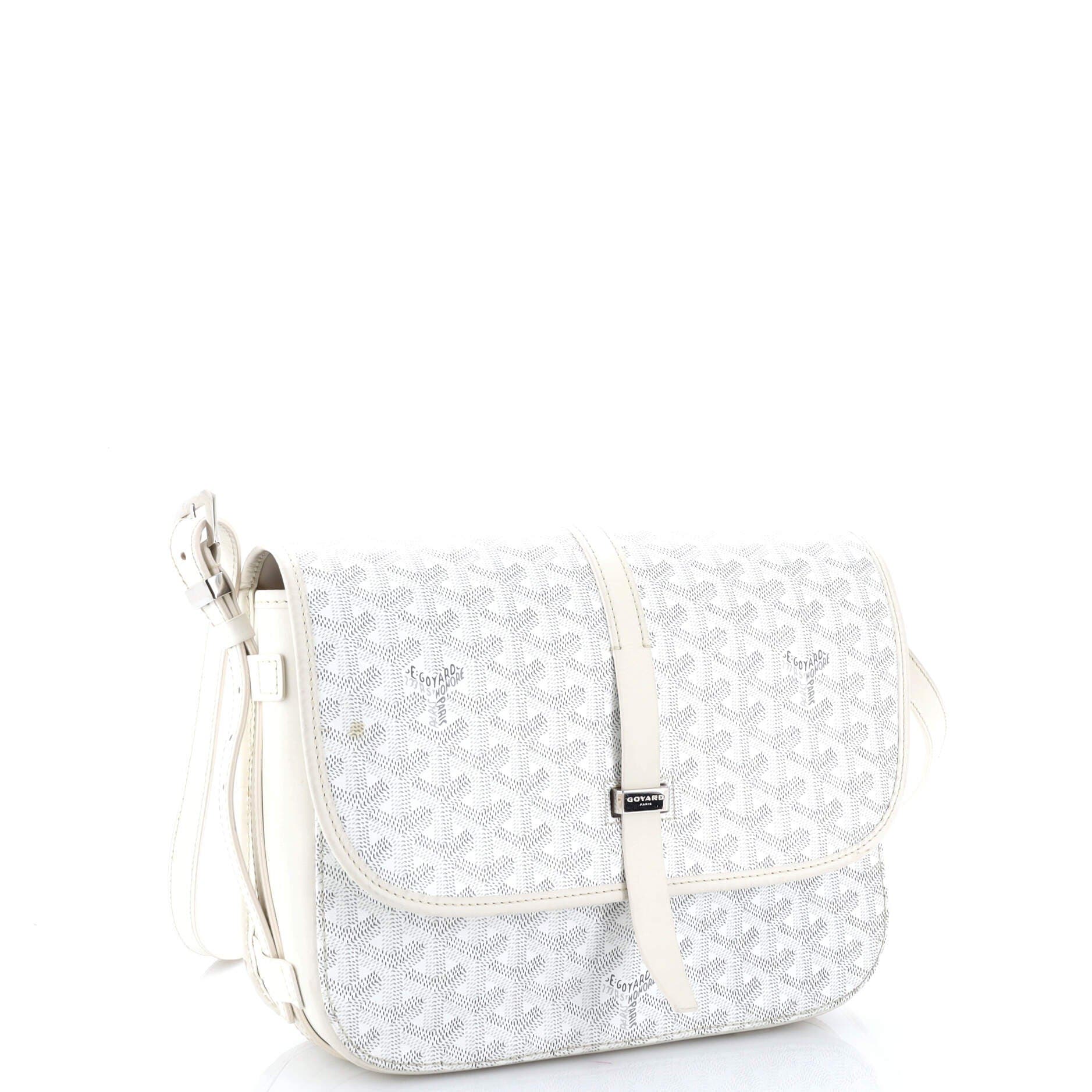 Pre-Owned Goyard Belvedere II Messenger Bag Coated Canvas MM, Alternate, color, 