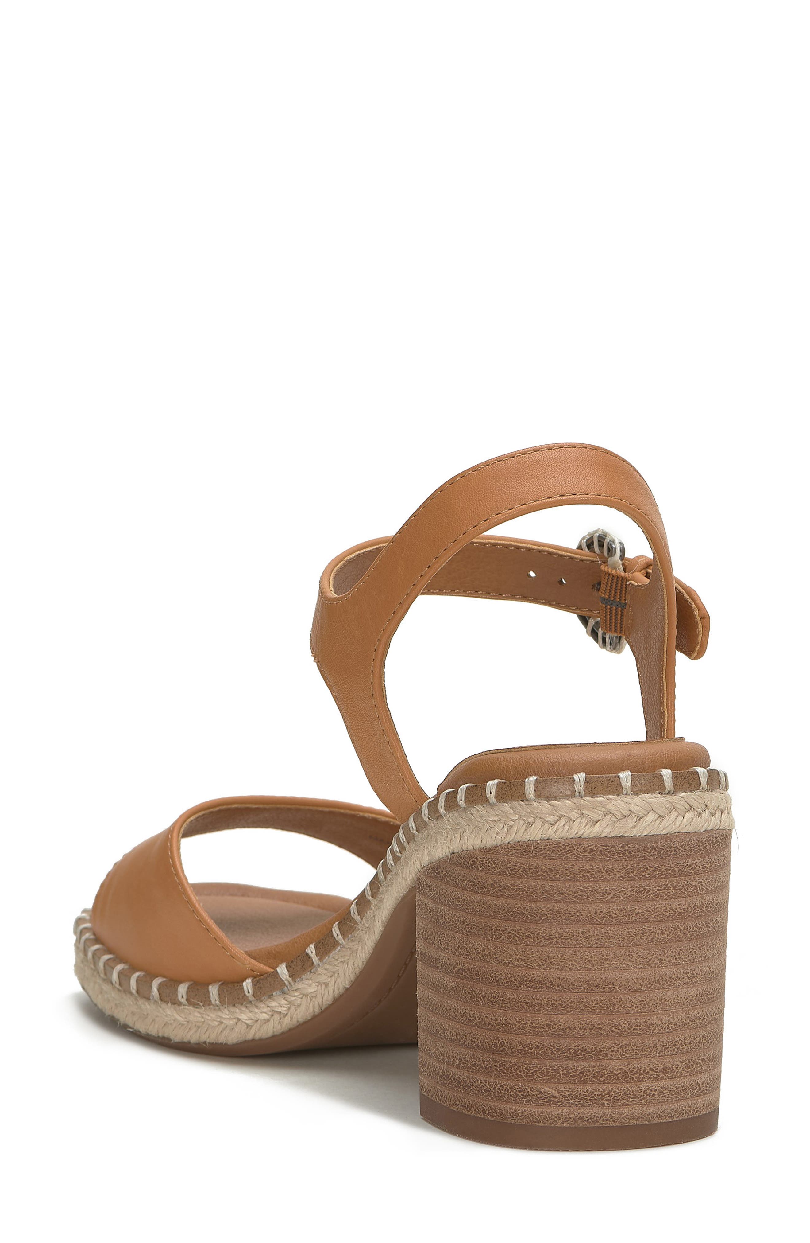 Lucky Brand Jennyl Ankle Strap Espadrille Sandal, Alternate, color, Tanny