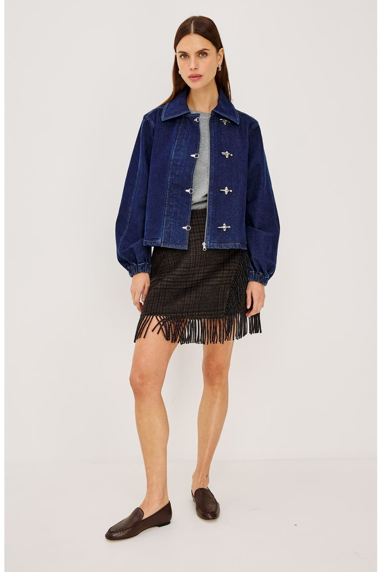 Vista Wool Blend Wrap Skirt, Alternate, color, HIGHLAND PLAID