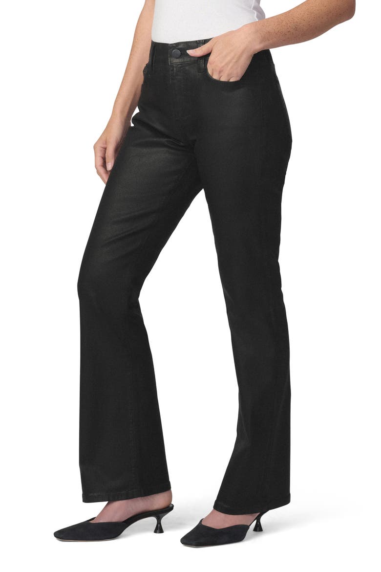 The Provocateur Foiled Bootcut Jeans, Alternate, color, BLACK FOIL