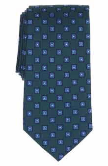 Brooks Brothers Stamp Geo Silk Blend Tie