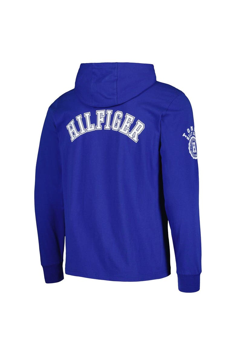 Men's Tommy Hilfiger  Royal New York Giants Morgan Long Sleeve Hoodie T-Shirt, Alternate, color, Royal