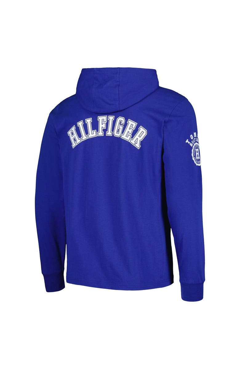 Tommy Hilfiger Men's Tommy Hilfiger  Royal New York Giants Morgan Long Sleeve Hoodie T-Shirt, Alternate, color, Royal